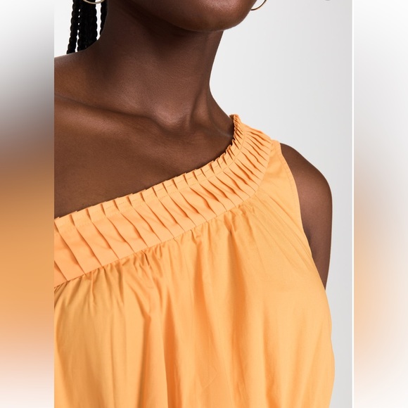 NWOT RAMY BROOK Helga One-Shoulder Pleated Mini Dress - Picture 6 of 13